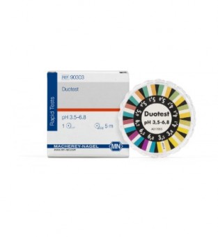 HARTIE INDICATOARE PH DUOTEST 3.5 - 6.8 MACHEREY-NAGEL / 5 ROLE 