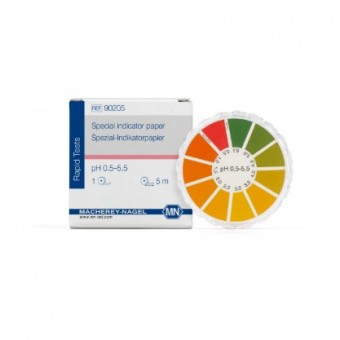 HARTIE INDICATOARE PH SPECIALA 0.5 - 5.5 MACHEREY-NAGEL / 5 ROLE