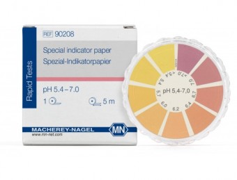 HARTIE INDICATOARE PH SPECIALA 5.4 - 7 MACHEREY-NAGEL / 5 ROLE