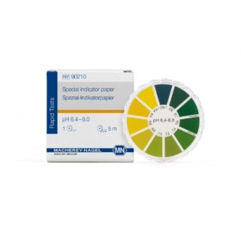 HARTIE INDICATOARE PH SPECIALA 6.4 - 8 MACHEREY-NAGEL/ 5 ROLE 