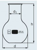 BALON FUND PLAT CU GAT LARG DURAN 50 ML / 10 BUC